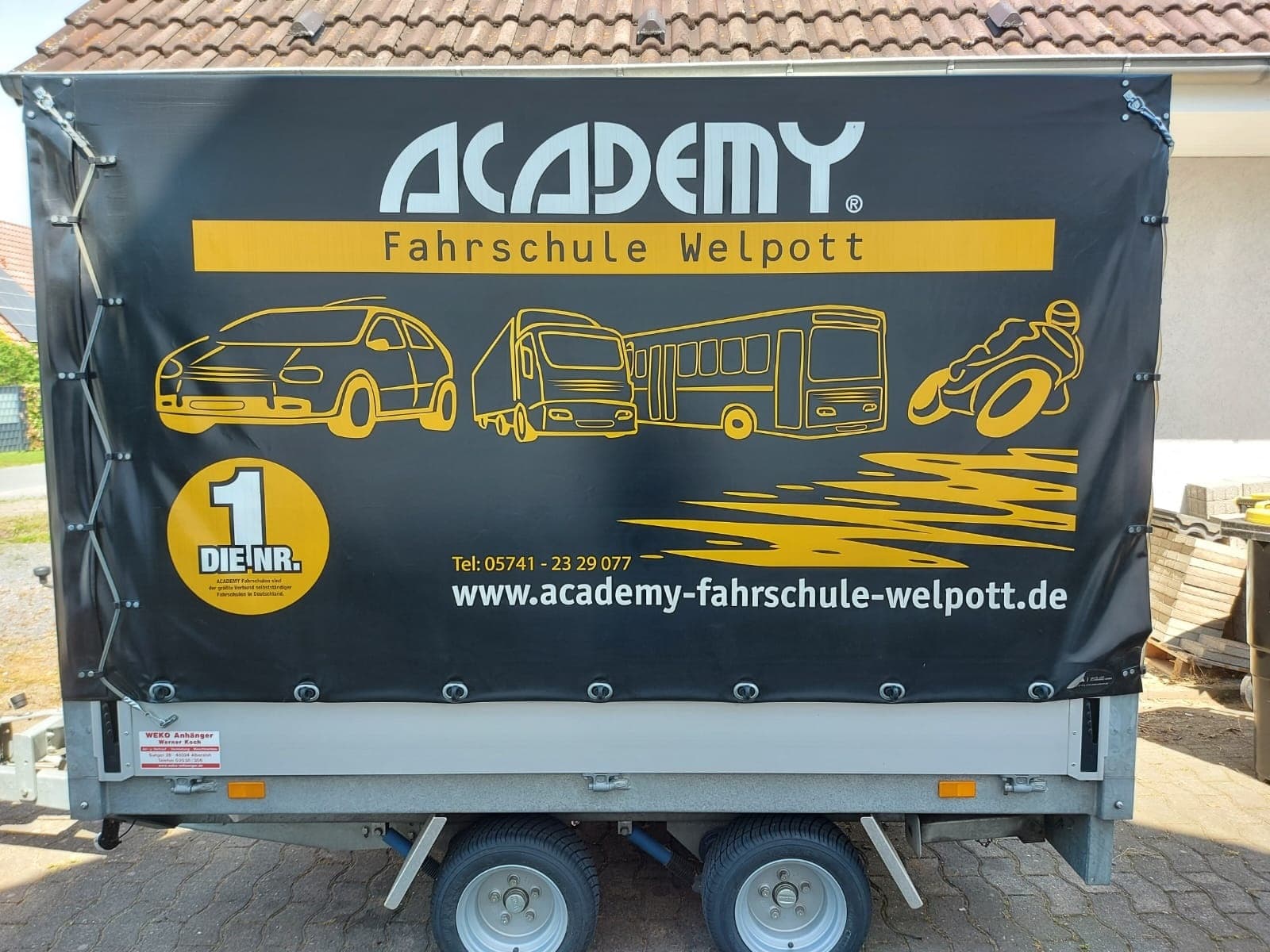 Anhänger BE-Ausbildung